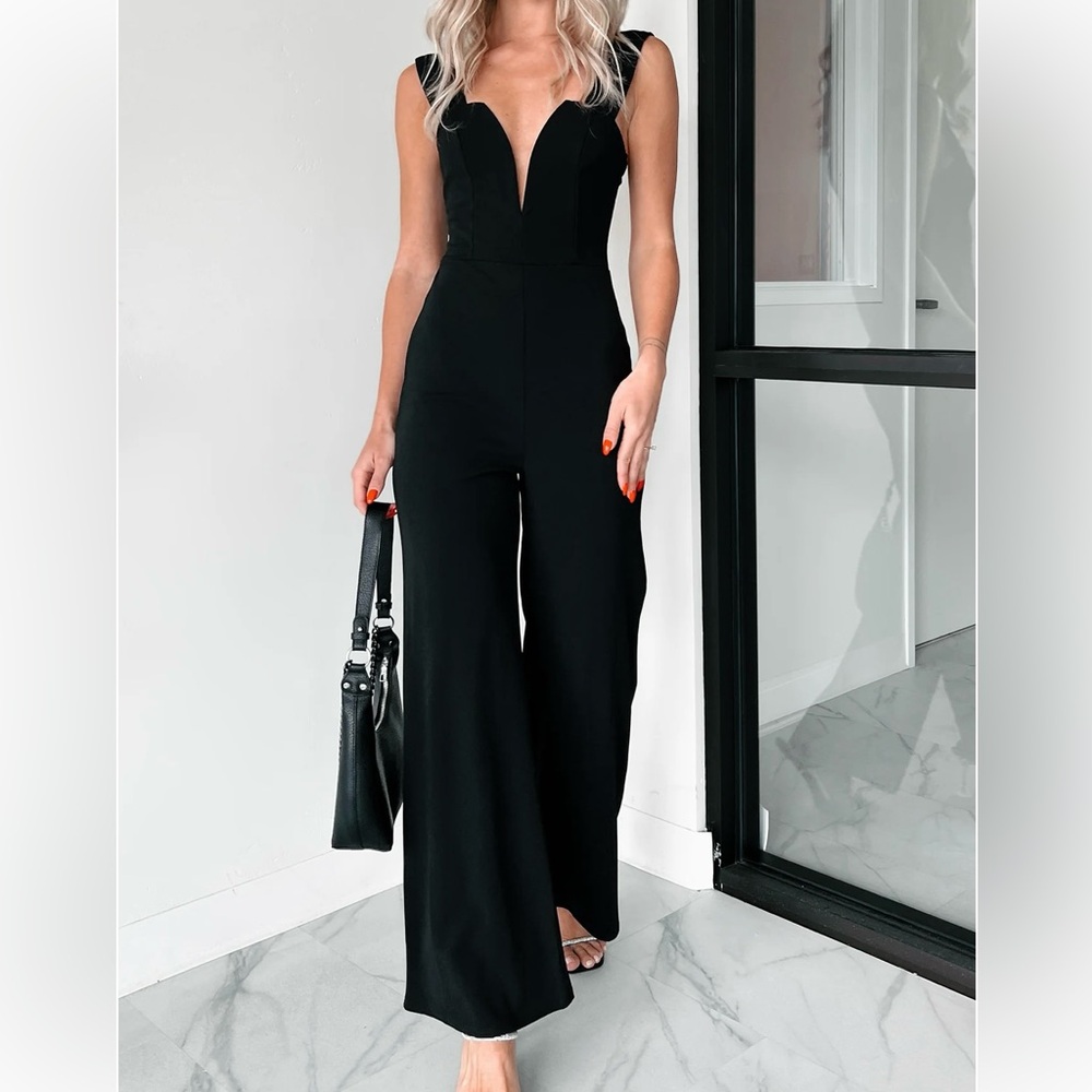 Black jumpsuit